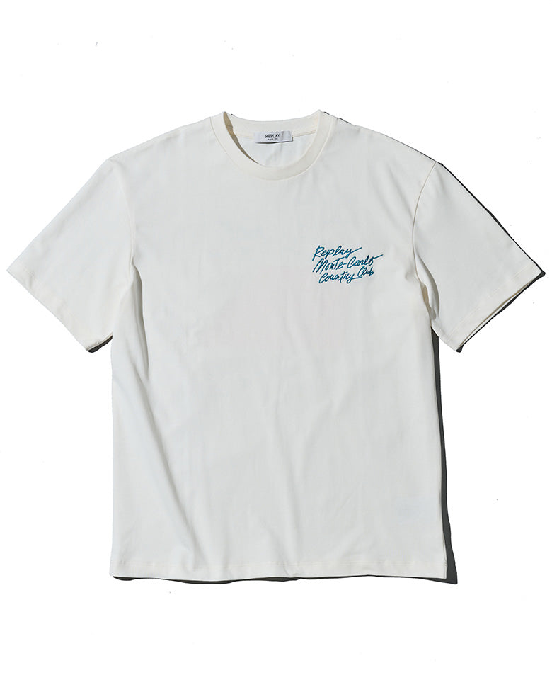 REPLAY × Monte Carlo Country Club オーバーサイズ Tシャツ
