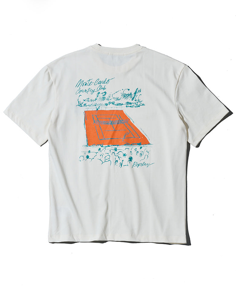 REPLAY × Monte Carlo Country Club オーバーサイズ Tシャツ