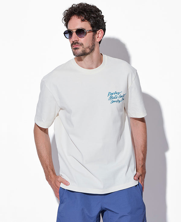 REPLAY × Monte Carlo Country Club オーバーサイズ Tシャツ