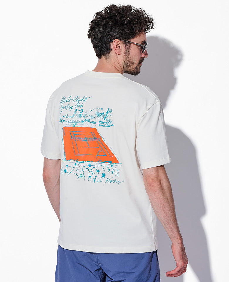 REPLAY × Monte Carlo Country Club オーバーサイズ Tシャツ