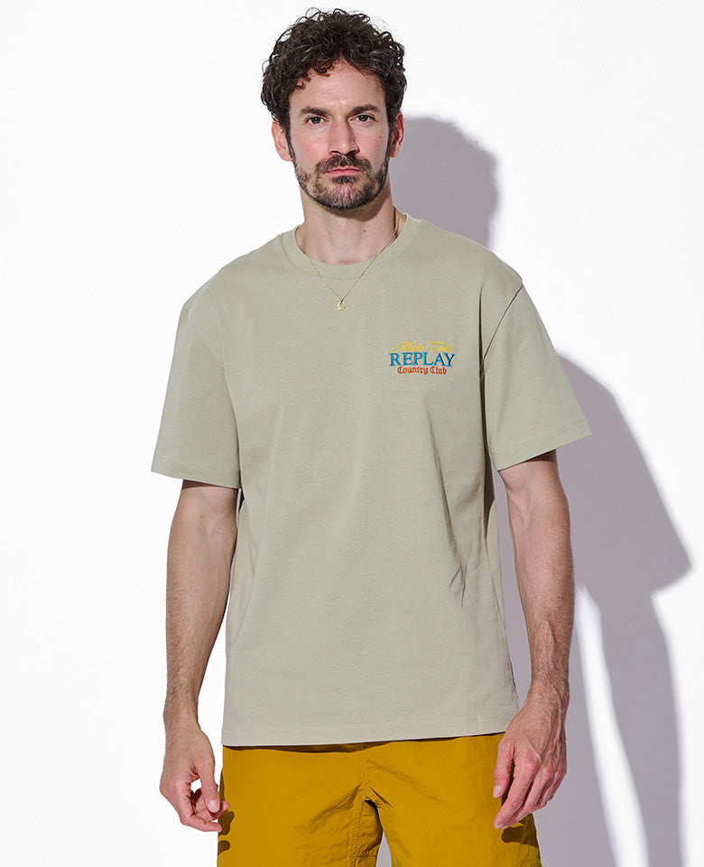 REPLAY × Monte Carlo Country Club オーバーサイズ Tシャツ