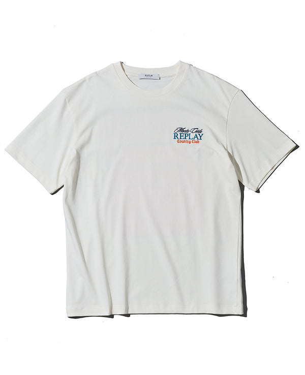 REPLAY × Monte Carlo Country Club オーバーサイズ Tシャツ