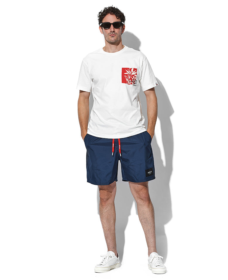 コットンジャージーポケットプリントＴシャツ