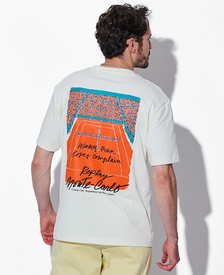 REPLAY × Monte Carlo Country Club オーバーサイズ Tシャツ