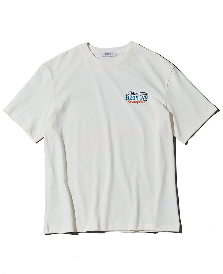 REPLAY × Monte Carlo Country Club オーバーサイズ Tシャツ