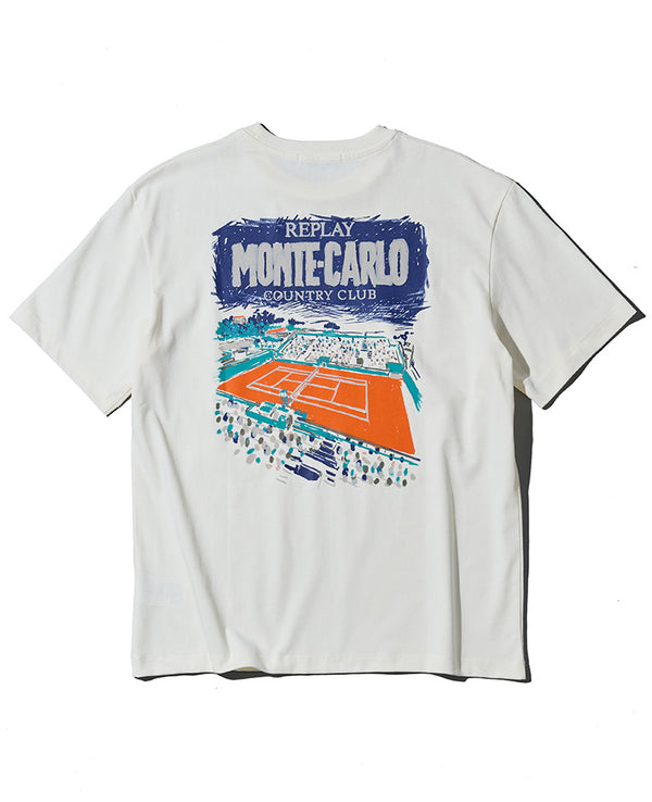 REPLAY × Monte Carlo Country Club オーバーサイズ Tシャツ