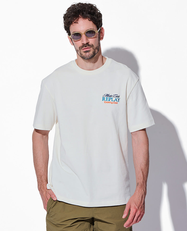 REPLAY × Monte Carlo Country Club オーバーサイズ Tシャツ