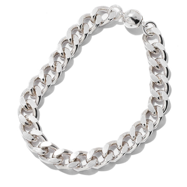 ダイヤ10石Tsunagi 太め喜平ブレスレット – 買えるLEON