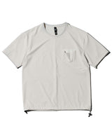 ドローイング レザーポケットTシャツ