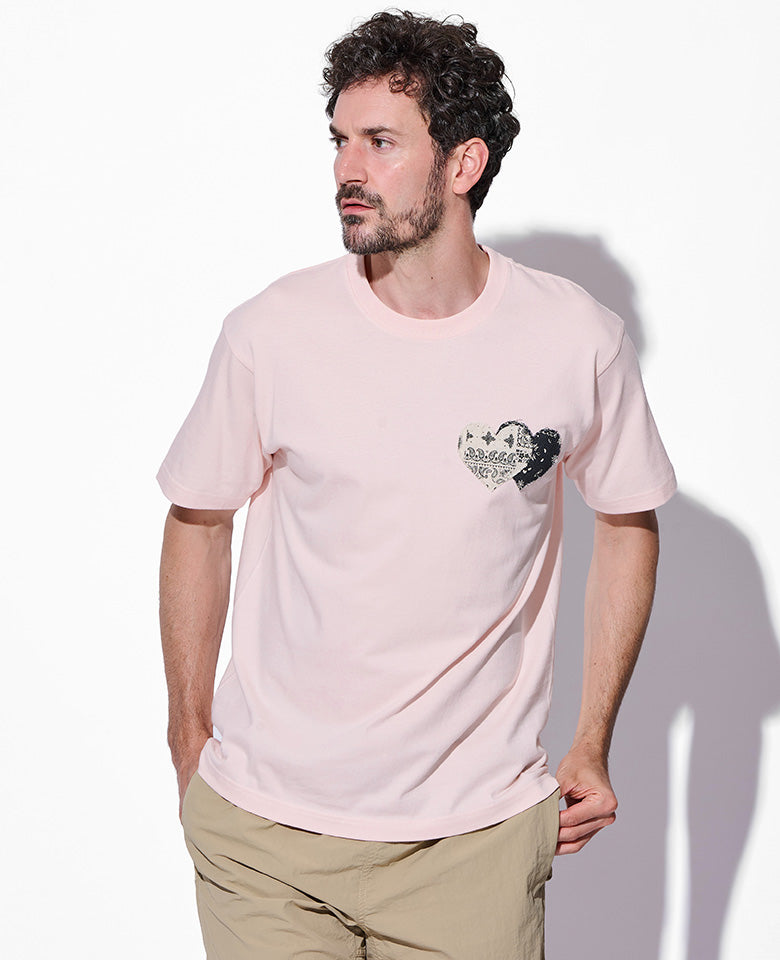 バンダナパネル ハートTシャツ