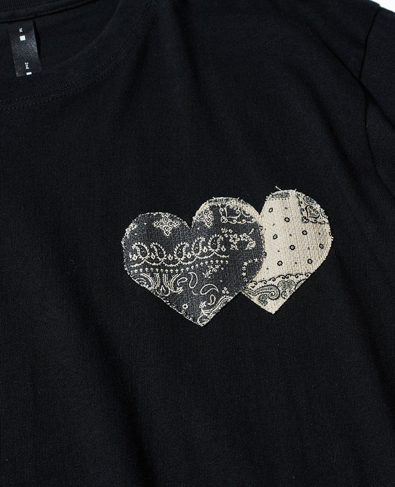 バンダナパネル ハートTシャツ