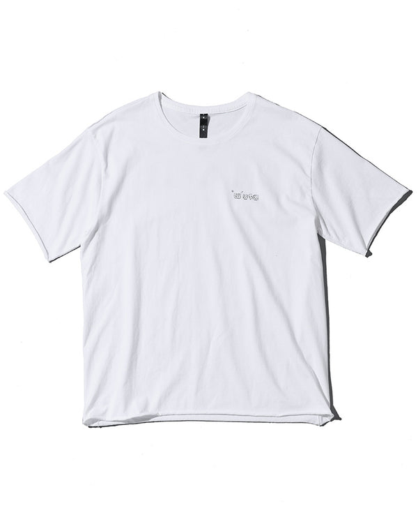muta×wjk カットオフ ショートスリーブTシャツ