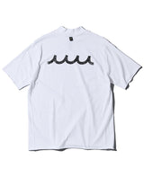 muta×wjk カットオフ モックネック ショートスリーブTシャツ