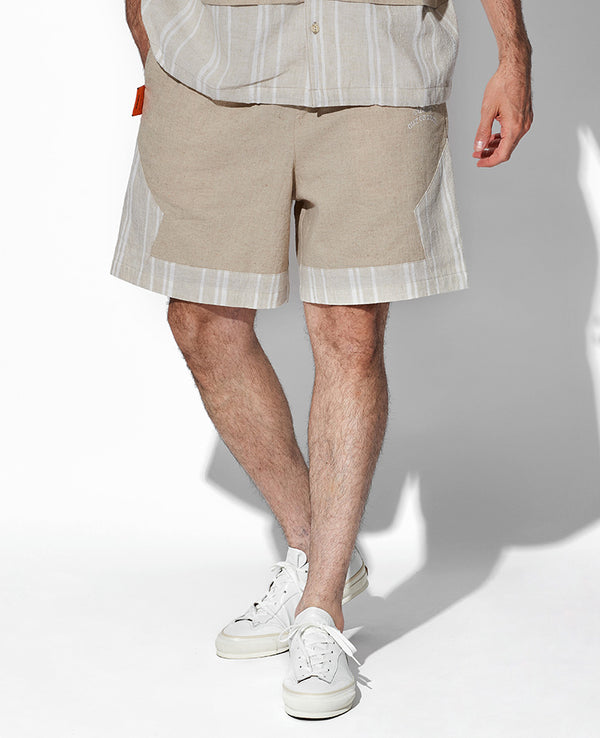 No.874 FILA パレオ風ショートパンツ☆beige☆XL☆新品 No.874 FILA パレオ風ショートパンツbeigeXL新品-日本オーダー