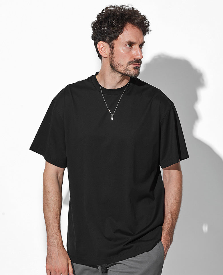 シルクコットンTシャツ