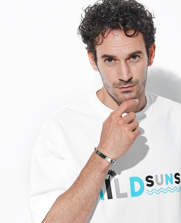ID PLATE GATE BRACELET IDプレートゲ – 買えるLEON