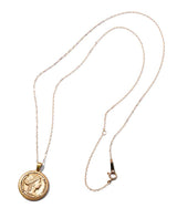 Greek mythology antique coin style pendant