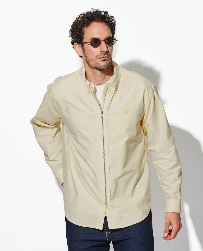 リメイク ジップ シャツ – 買えるLEON