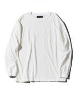 発砲プリント ロングスリーブTシャツ