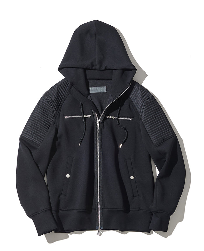 ウナギサヤカ サイン入り パーカー 黒 XL バイカーパーカー – 買えるLEON