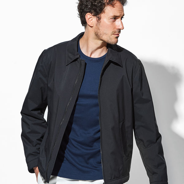 美品 Brioni リバーシブル ウール ブルゾン ジャケット シャツカラー