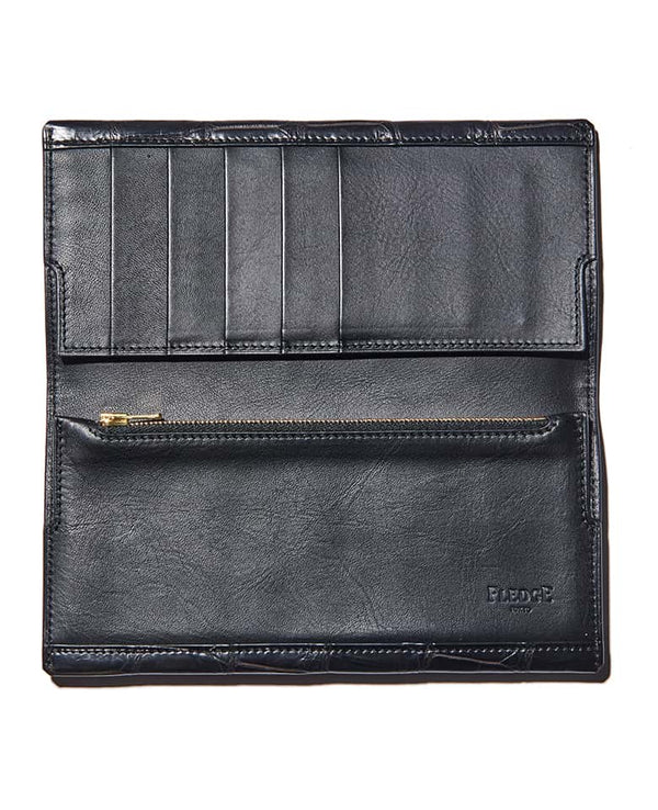 本クロコダイル Conc. ロングウォレット