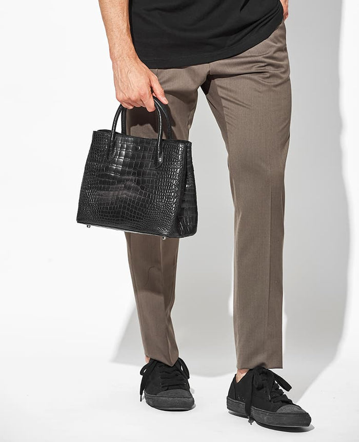 ラスト1点】PREMIUM CROCO LOUNGE TOTE 極上クロコダイル トート
