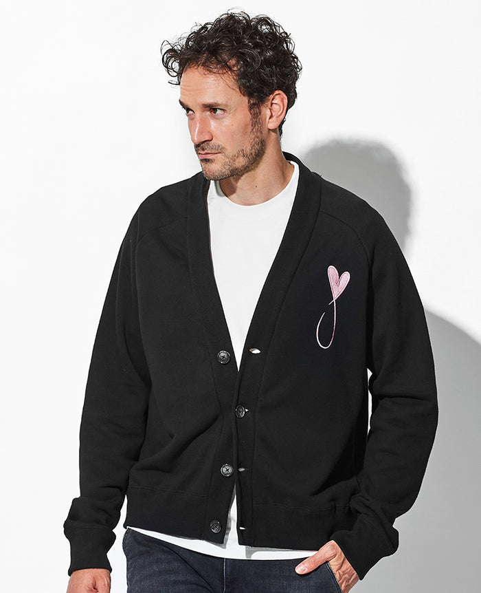 Penguin ＆CLUBHAUS カーディガン M ブラック Penguin by Munsingwear 【Penguin by CLUBHAUS】 cardigan