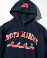 ACANTHUS x muta MARINE College Logo Hooded Sweatshirt