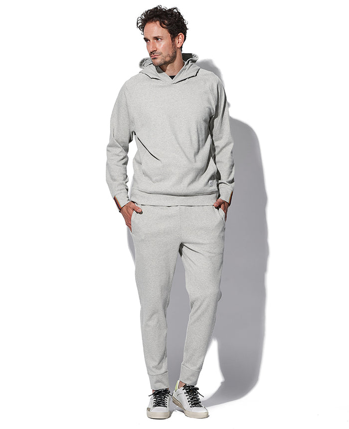 ストレッチスムースセットアップ(グレー杢) – 買えるLEON