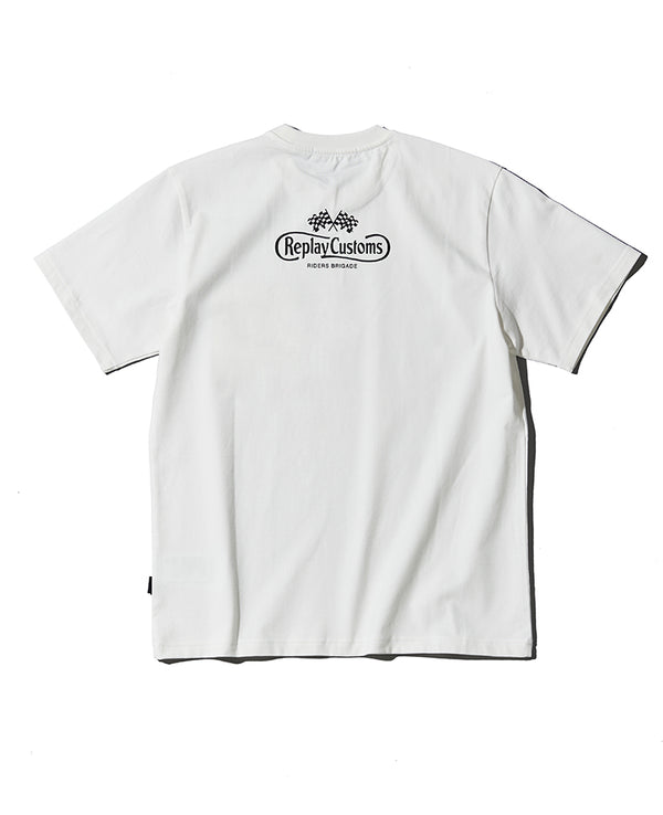 ラウンドネック Tシャツ