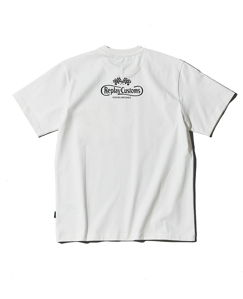 ラウンドネック Tシャツ