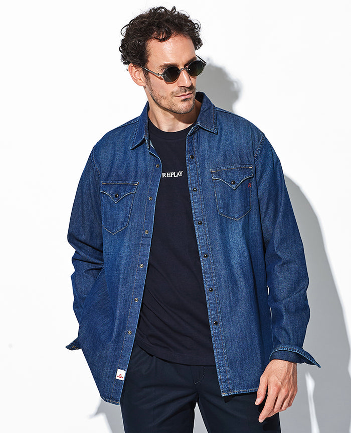 【実着用】カウボーイズ RALSTON #46 L〜LL デニムシャツ – 買えるLEON