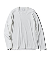 スビンコットンスムースロングスリーブTシャツ