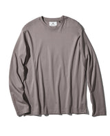 スビンコットンスムースロングスリーブTシャツ