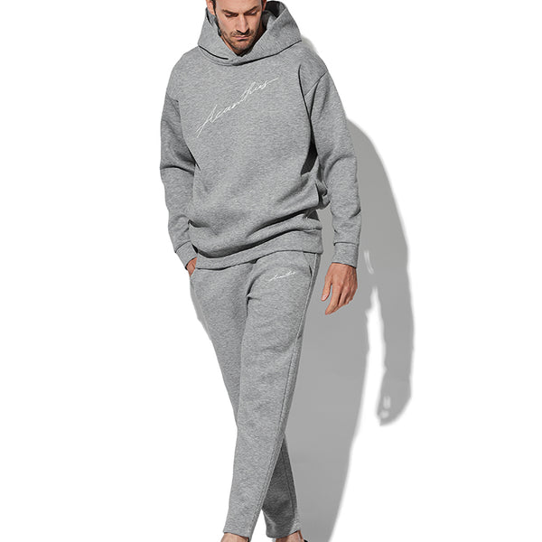 ダブルニットセットアップ（グレー） – 買えるLEON