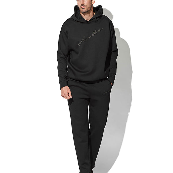 ダブルニットセットアップ（ブラック） – 買えるLEON