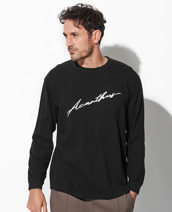 LEON別注 発砲プリント ロングスリーブTシャツ