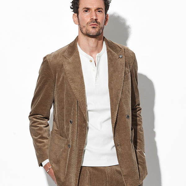 Libelice コーデュロイジャケット 上下 ブラウン 23-24 Lサイズ Libelice コーデュロイジャケット 上下 ブラウン 23-24 Lサイズ