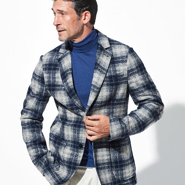 チェック柄ジャケット – 買えるLEON