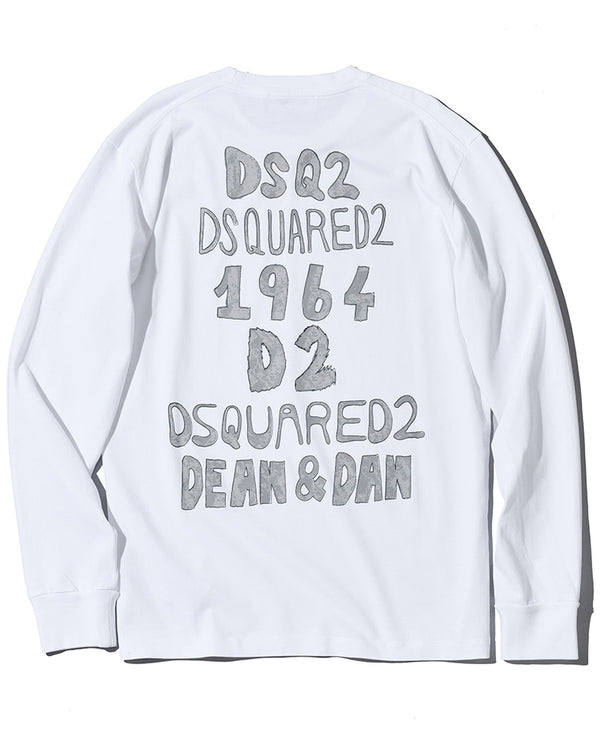 ロゴバックプリントロングスリーブTシャツ