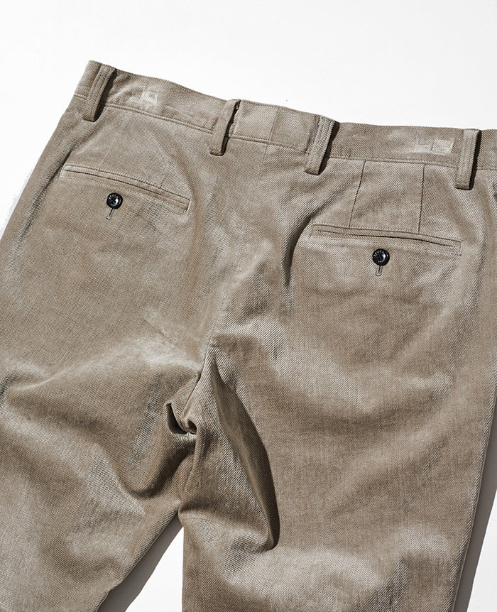 別珍ストレッチパンツ – 買えるLEON