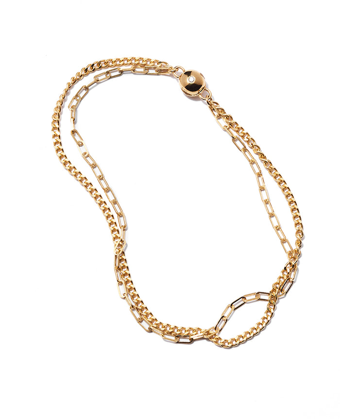 LEON別注 ダブルチェーンブレスレット – 買えるLEON