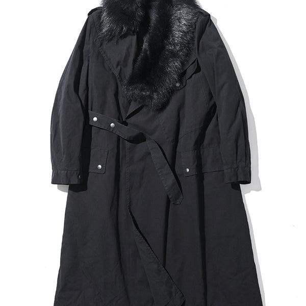 Trench Nick Wooster black – 買えるLEON