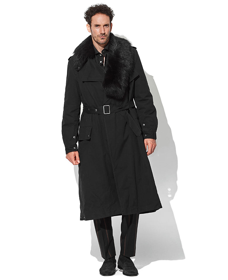Trench Nick Wooster black