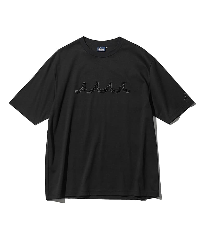 メタルロゴ スムースTシャツ（ウェーブロゴ） – 買えるLEON