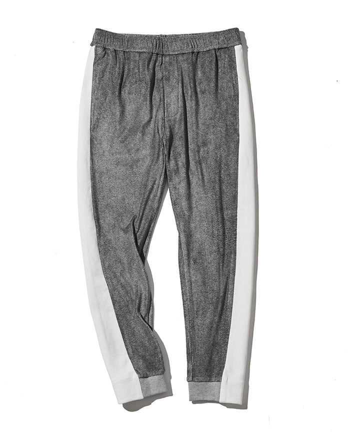 【XYZ8】シェアースピリット サルエルパンツ カシミヤ ベロア 切替 ベロア切替パンツ – 買えるLEON