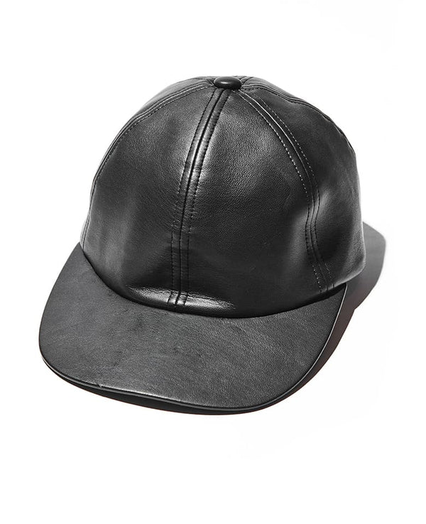 leather style cap