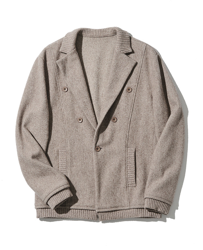 美品❣️定価6.9万 Deuxieme Classe ウールカシミヤ カーディガン DEUXIEMECLASSEドゥーズィエムクラス】シルクカシミヤ