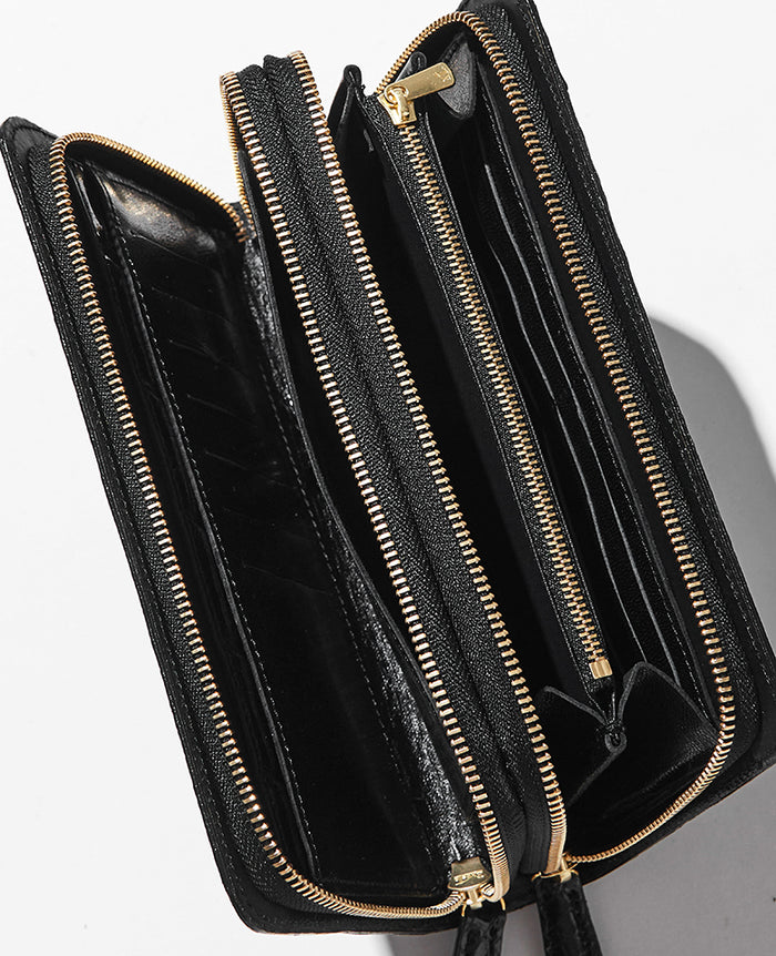 黒 クロコダイルレザー ハンドバッグ sankyo shokai クロコダイル ハンドバッグ レディース 2way